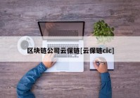 区块链公司云保链[云保链cic]